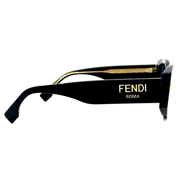New! FENDI Sunglasses FE40125I 01V, Authentic main image 5